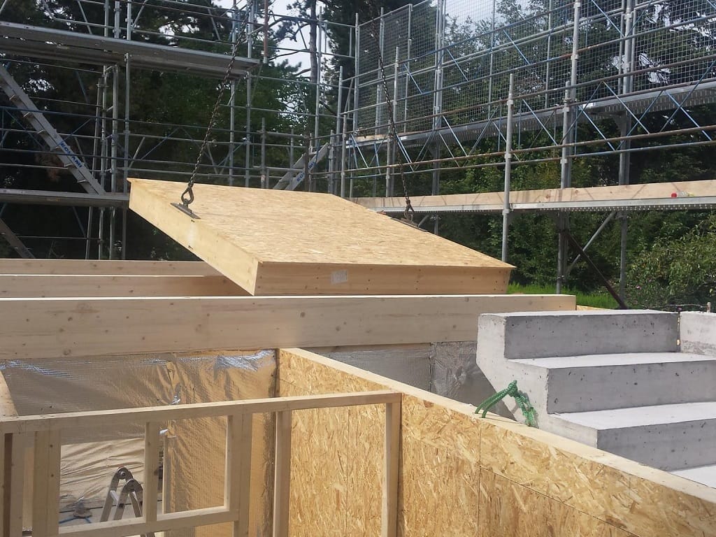 Pose dalle bois Pose de dalles bois