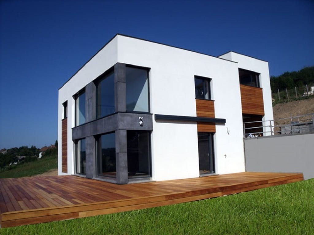 terrasse et maison ossature bois Terrasse et maison ossature bois