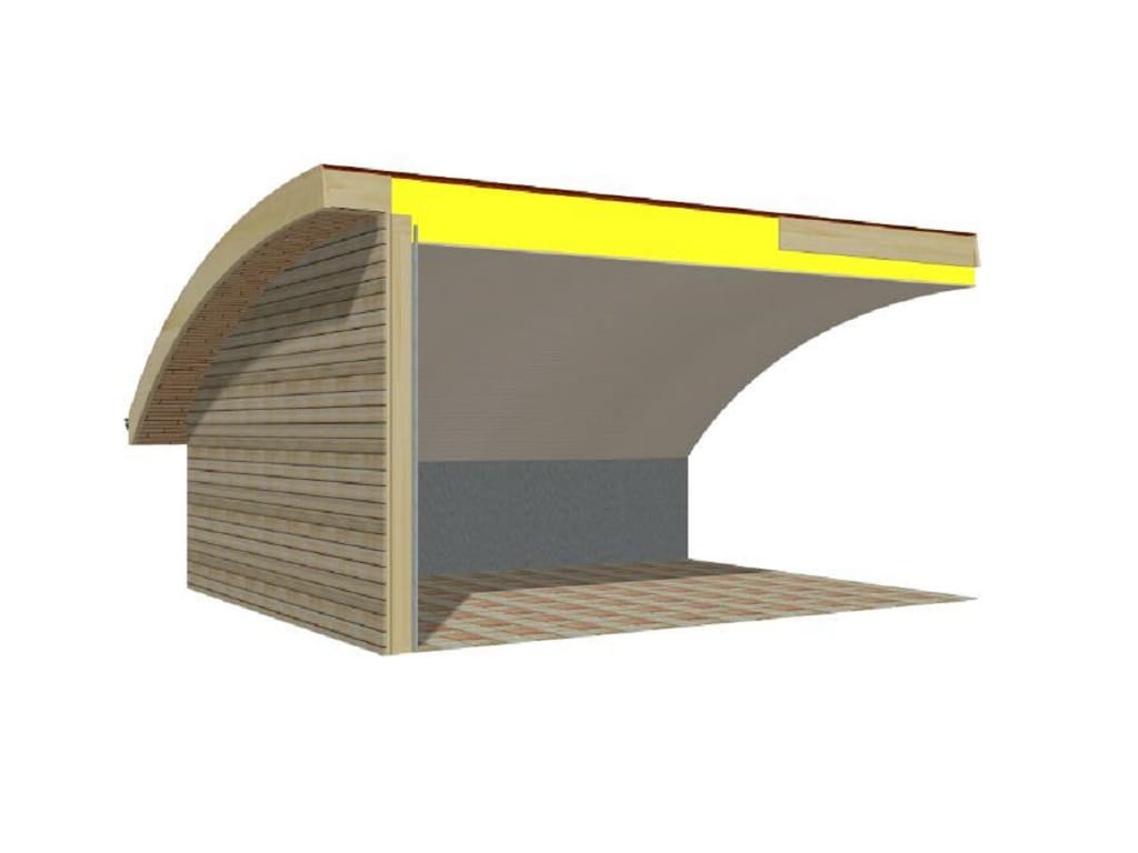 Toiture arrondie schéma Toiture arrondie schéma